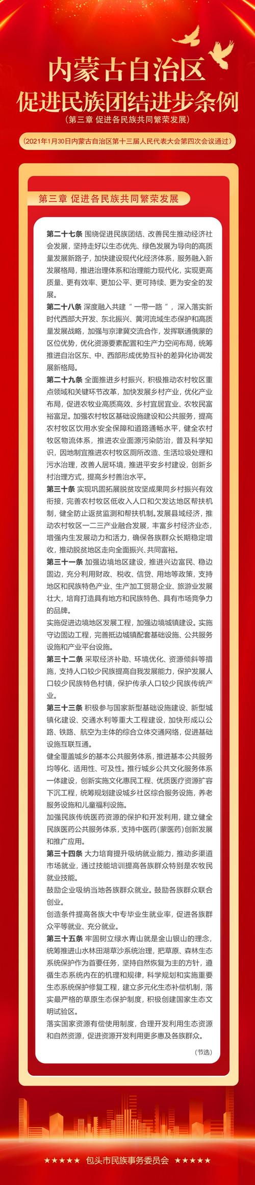 民族团结进步促进法审议(民族团结进步条例)