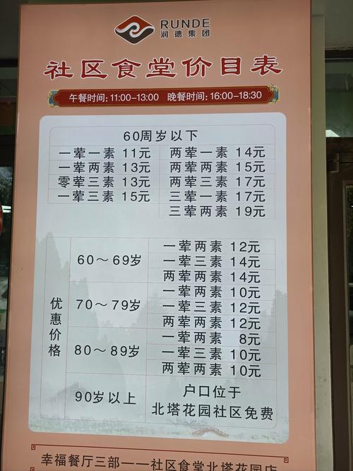 社区养老食堂（社区养老食堂建设方案）