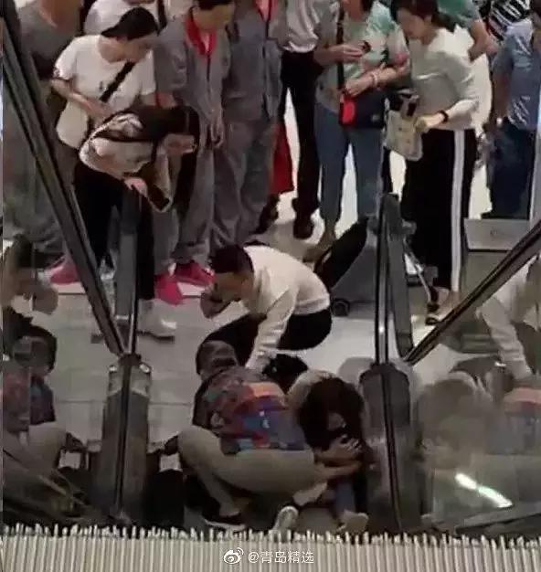 自动扶梯吃人事故（自动扶梯的事故案例及处理）